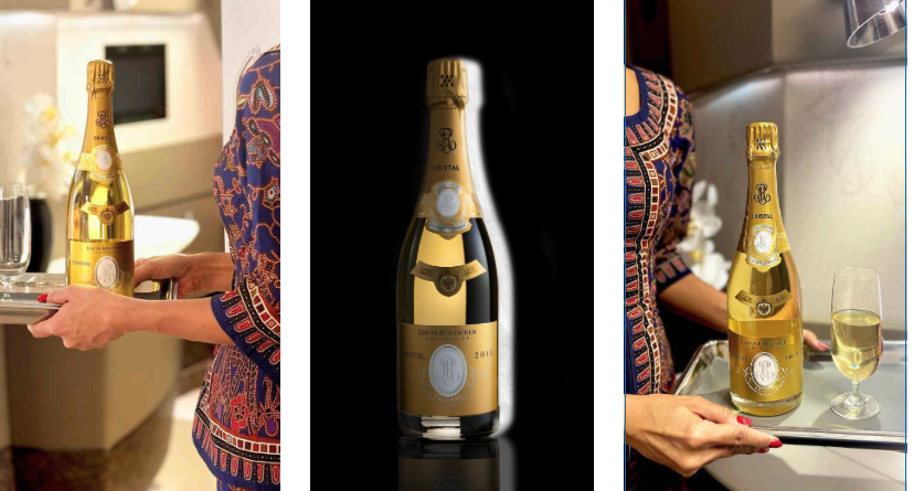 LOUIS ROEDERER’S CRISTAL 2015 CHAMPAGNE TO BE OFFERED IN SINGAPORE AIRLINES SUITES AND FIRST CLASS FROM DECEMBER 2024